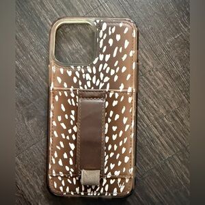 Walli iPhone 13 Pro Max Case Have Fawn Aubree Says Card Holder Strap SOLD OUT